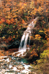 松川の滝